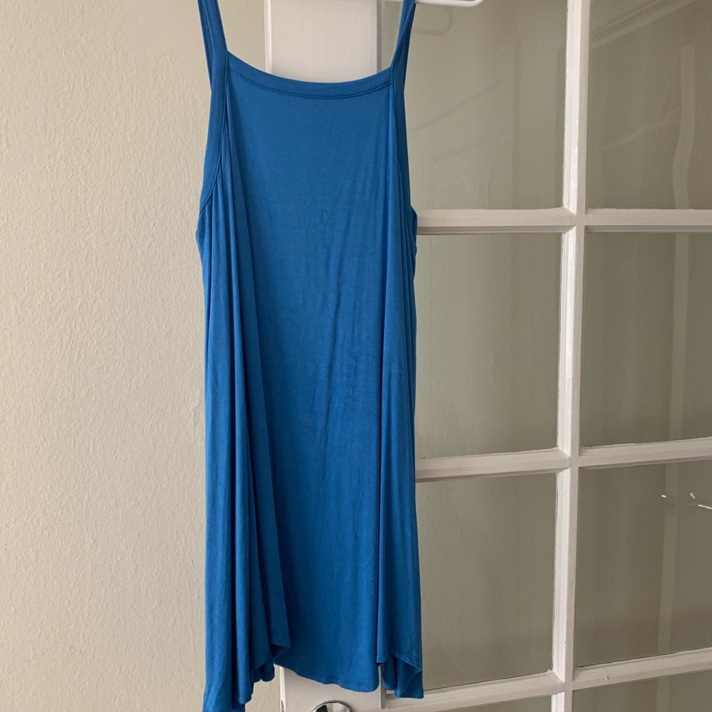 Blue dress